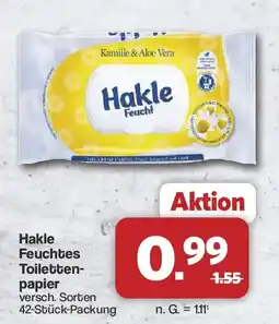 Famila Nord West Hakle Feuchtes Toilettenpapier Angebot