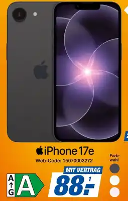 K+B Expert iPhone 17e Angebot
