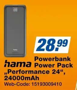 K+B Expert hama Powerbank Power Pack „Performance 24“ Angebot