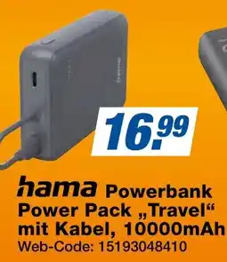K+B Expert hama Powerbank Power Pack „Travel“ Angebot
