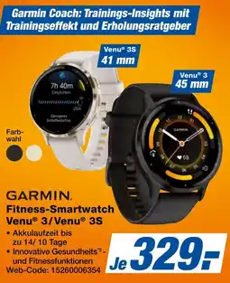 K+B Expert GARMIN Fitness-Smartwatch Venu® 3/Venu® 3S Angebot