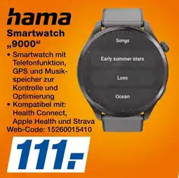 K+B Expert hama Smartwatch „9000“ Angebot