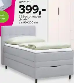Mömax Boxspringbett „MIAMI" Angebot