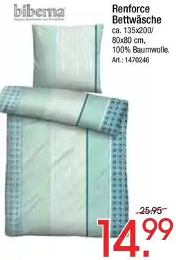 Zurbrüggen biberna Renforce Bettwäsche Angebot