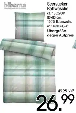 Zurbrüggen Biberna Seersucker Bettwäsche Angebot