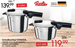 Zurbrüggen Fissler schnellkochtopf vitaquick Angebot