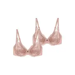 Netto Marken-Discount Triumph Damen Bügel-BH Wild Peony Florale 2er Pack Angebot