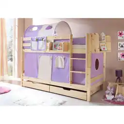 Netto Marken-Discount TiCAA Etagenbett Marcel Kiefer Natur Classic Angebot