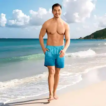 NKD Herren-Badeshorts mit Farbverlauf Angebot