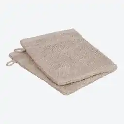 NKD Frottee-Waschhandschuh, CLASSIC, 16x21cm, 2er-Pack Angebot