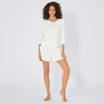 NKD Damen-Homewear-Shorts im Ajour-Strick-Design Angebot