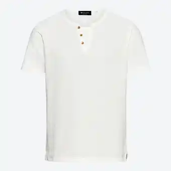 NKD Herren-T-Shirt mit Henley-Ausschnitt Angebot