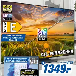 expert Techno Land SAMSUNG GQ85QN74FATXZG Angebot