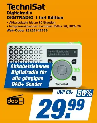 expert Techno Land TechniSat DIGITRADIO 1 hr4 Edition Angebot