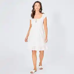 NKD Damen-Kleid mit Broderie-Anglaise-Design Angebot