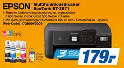expert Techno Land EPSON Multifunktionsdrucker EcoTank ET-2871 Angebot
