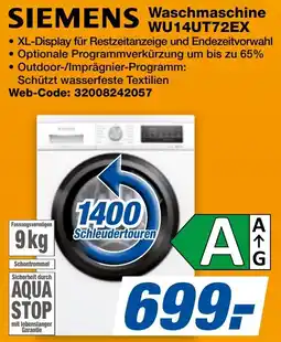 expert Techno Land SIEMENS Waschmaschine WU14UT72EX Angebot