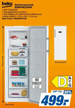 expert Techno Land beko Gefrierschrank B5RFNE295W Angebot