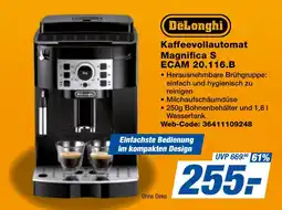 expert Techno Land DeLonghi Kaffeevollautomat Magnifica S ECAM 20.116.B Angebot