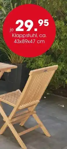 Möbel Martin Klappstuhl Angebot