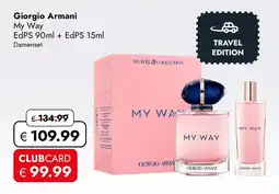 Travel Free Giorgio Armani My Way EdPS Angebot