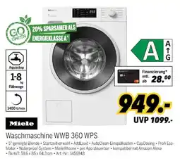 MEDIMAX Waschmaschine WWB 360 WPS Angebot