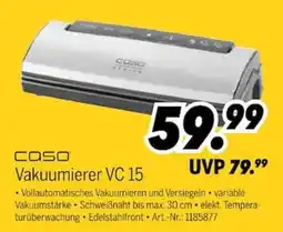 MEDIMAX Caso Vakuumierer VC 15 Angebot