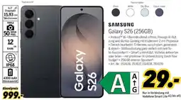 MEDIMAX SAMSUNG Galaxy S26 (256GB) Angebot