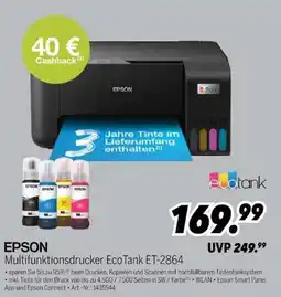 MEDIMAX EPSON Multifunktionsdrucker EcoTank ET-2864 Angebot