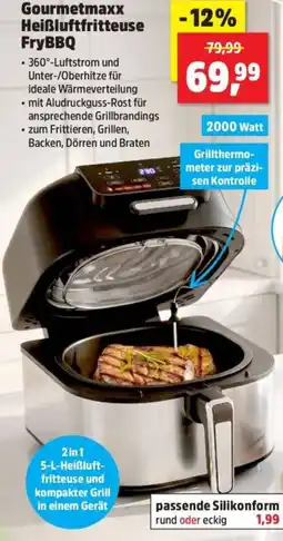 Thomas Philipps Gourmetmaxx Heißluftfritteuse FryBBQ Angebot