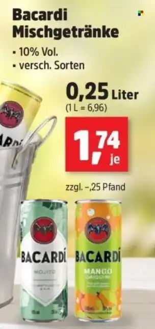 Thomas Philipps Bacardi Mischgetränke Angebot