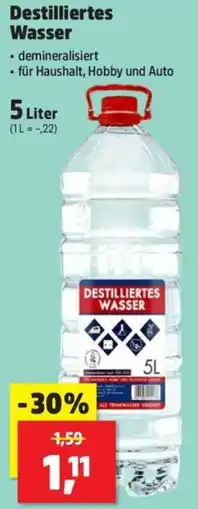 Thomas Philipps Destilliertes Wasser Angebot