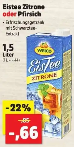 Thomas Philipps WEICO EisTee ZITRONE Angebot