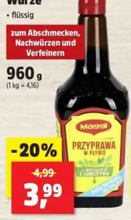 Thomas Philipps Maggi Würze Angebot