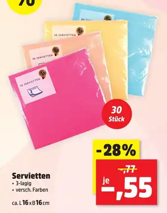 Thomas Philipps Servietten Angebot