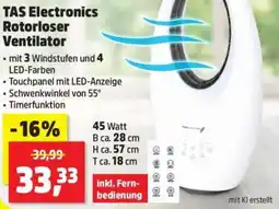 Thomas Philipps TAS Electronics Rotorloser Ventilator Angebot