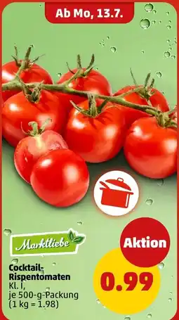 PENNY Marktlliebe Cocktail-Rispentomaten Angebot