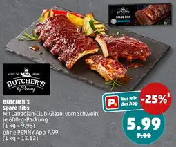 PENNY BUTCHER'S Spare Ribs Angebot