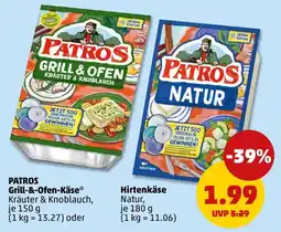 PENNY PATROS Hirtenkäse Natur Angebot