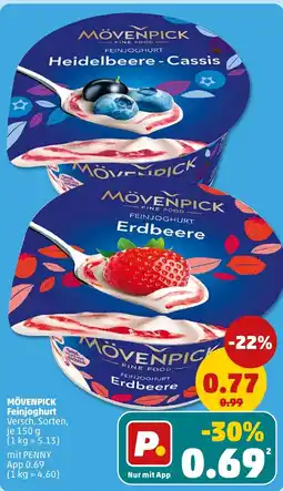 PENNY MÖVENPICK Feinjoghurt Angebot