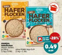 PENNY GRANOLA Haferflocken Angebot