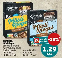 PENNY GRANOLA Müsliriegel Angebot