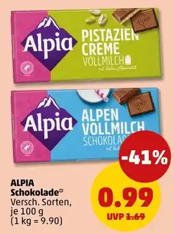 PENNY Alpia Schokolade* Angebot