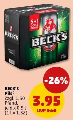 PENNY BECK'S Pils Angebot