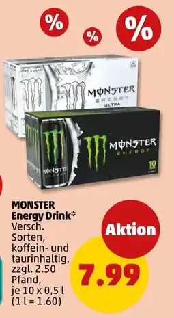 PENNY MONSTER Energy Drink Angebot