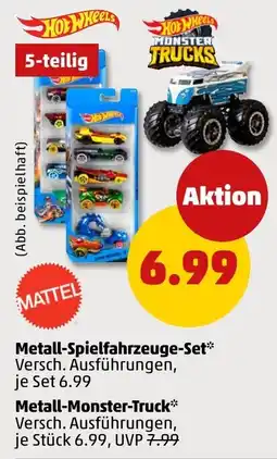 PENNY Hot Wheels Metall-Spielfahrzeuge-Set Angebot