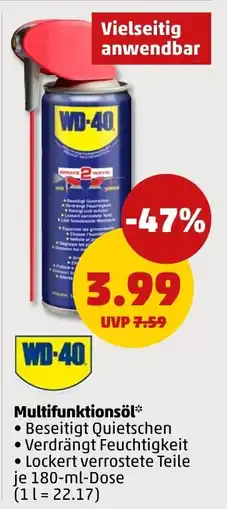 PENNY WD-40 Multifunktionsöl* Angebot