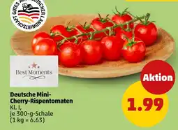 PENNY Best Moments Deutsche Mini-Cherry-Rispentomaten Angebot