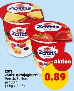 PENNY Zott Zottis Fruchtjoghurt Angebot