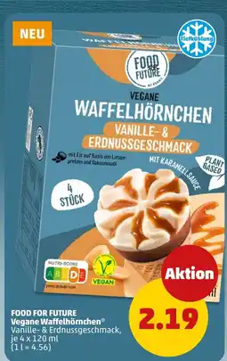 PENNY FOOD FOR FUTURE Vegane Waffelhörnchen Angebot